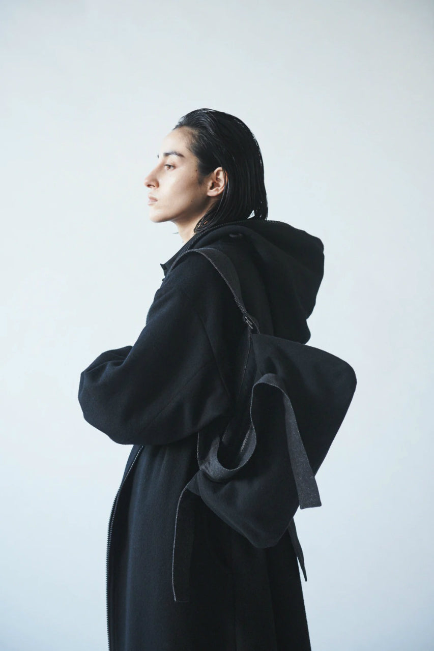 Y's yohji yamamoto 15連ボタン　黒　シャツ