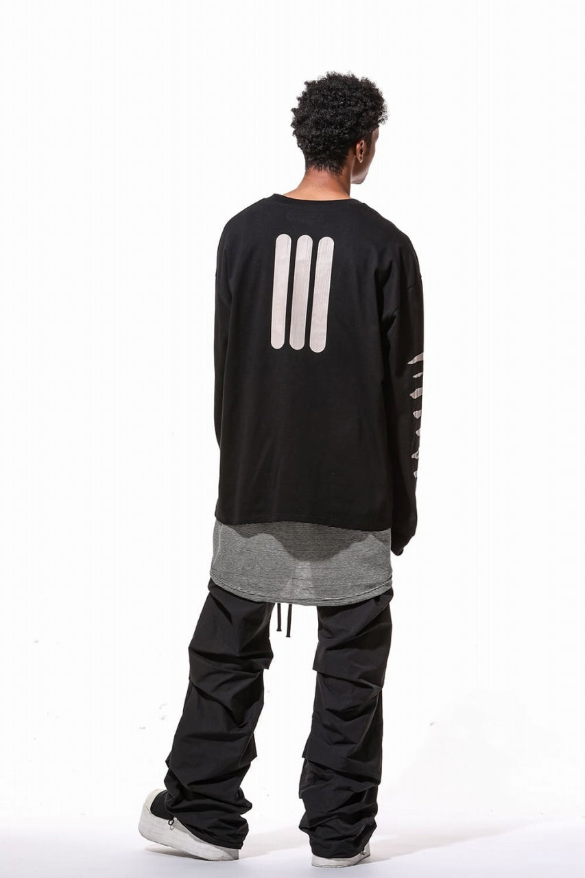 A.F ARTEFACT HEAVY WEIGHT C/JERSEY LS TOPS / PRINT TYPE-B