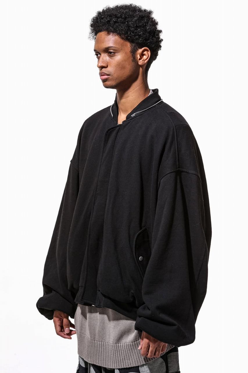 A.F ARTEFACT REVERSIBLE MA-1 HOODIE BLOUSON / COTTON-TERRY