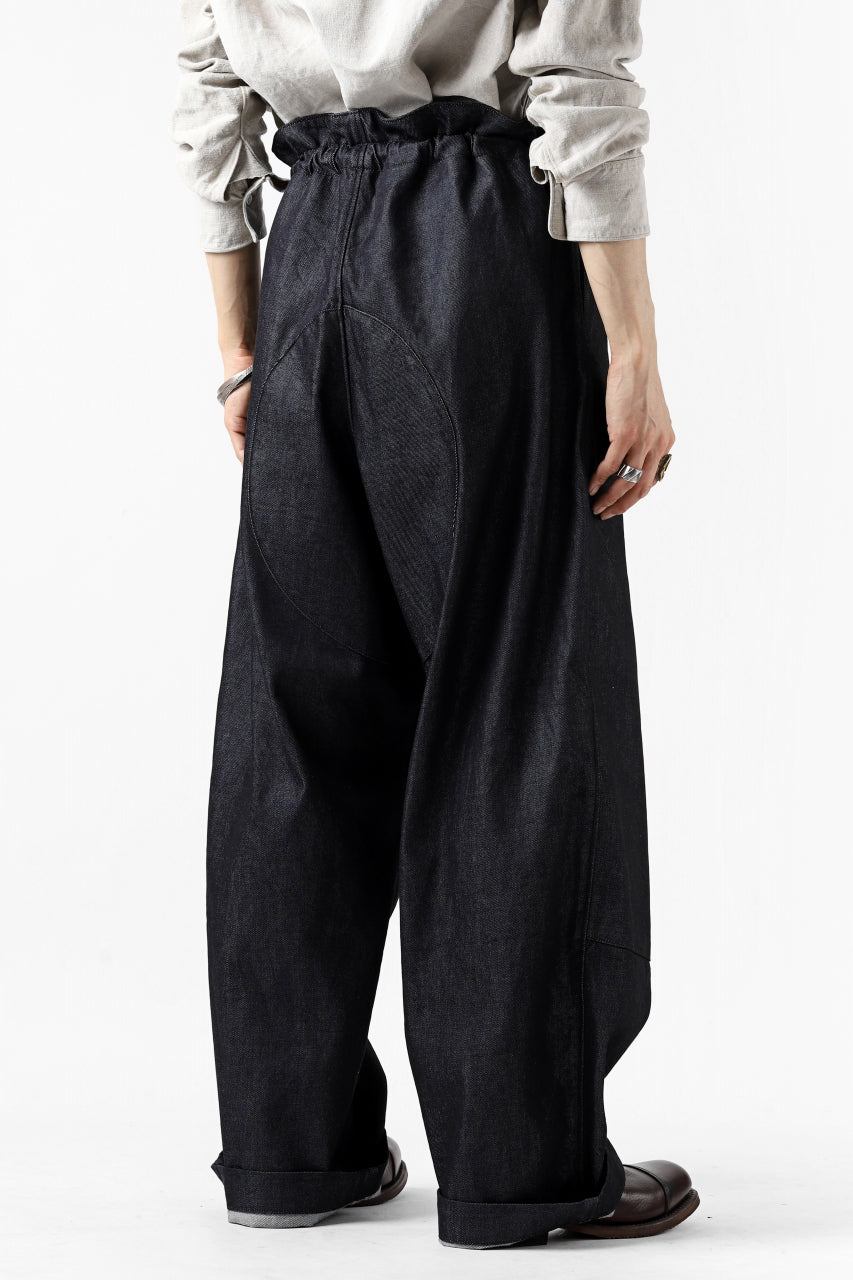 sus-sous trousers MK-1 / C100 supima silket denim (INDIGO) / sus