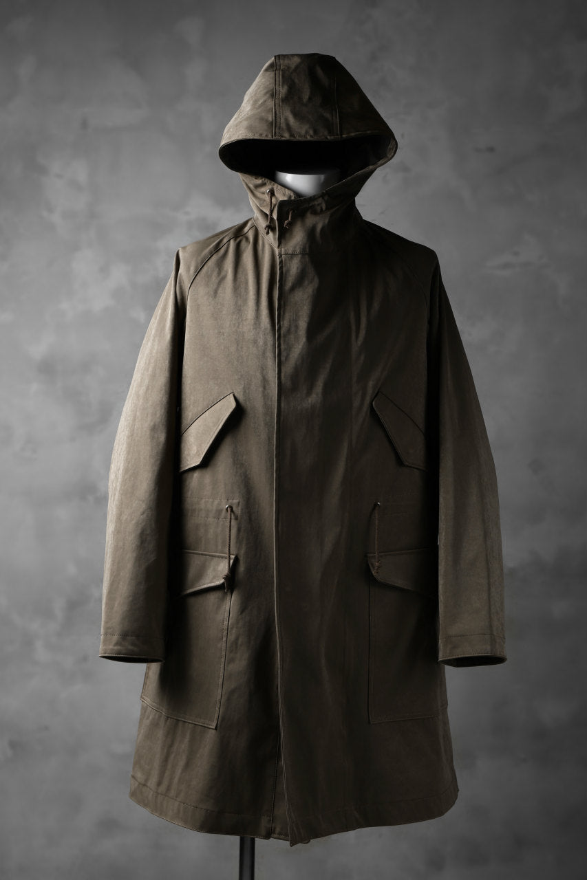 COLINA M-1948 HOOD PARKA COAT / HIGH DENSITY MILICLOTH (OLIVE)の