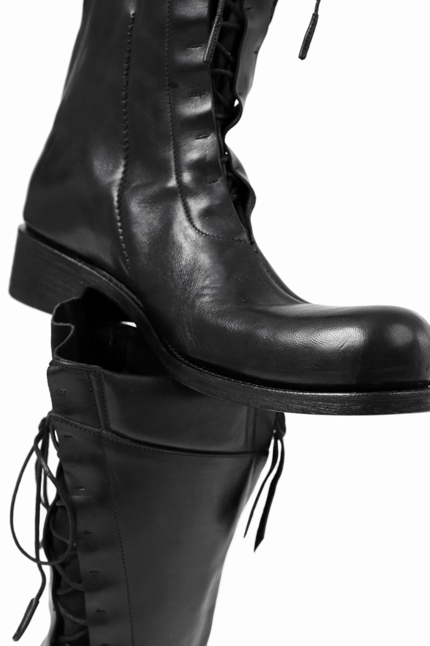 LEON EMANUEL BLANCK DISTORTION COMBAT BOOT / GUIDI HORSE LEATHER