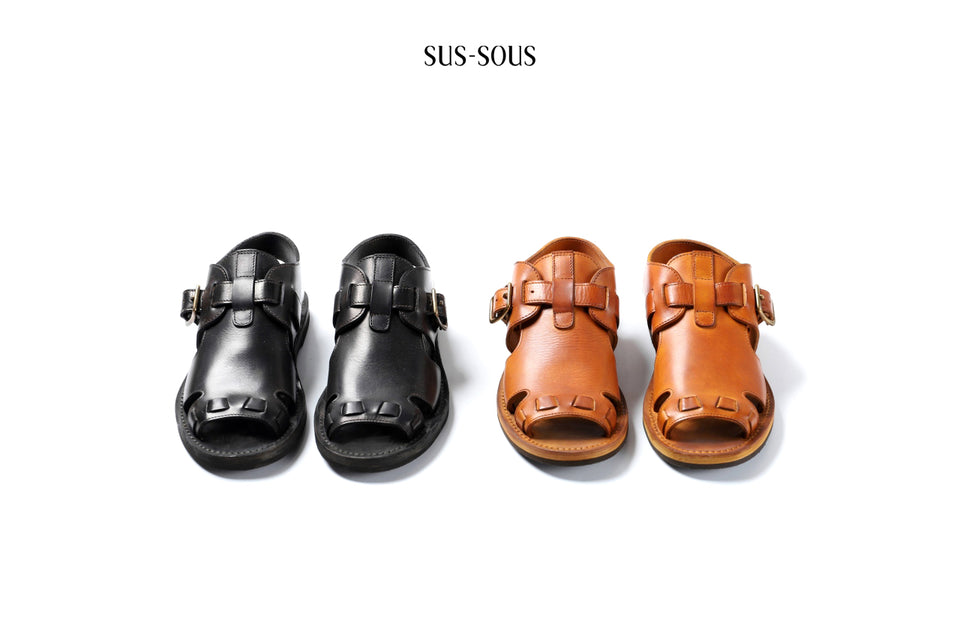 sus-sous Belted Shoes シュス レザーサンダル レアサイズ お気に入り