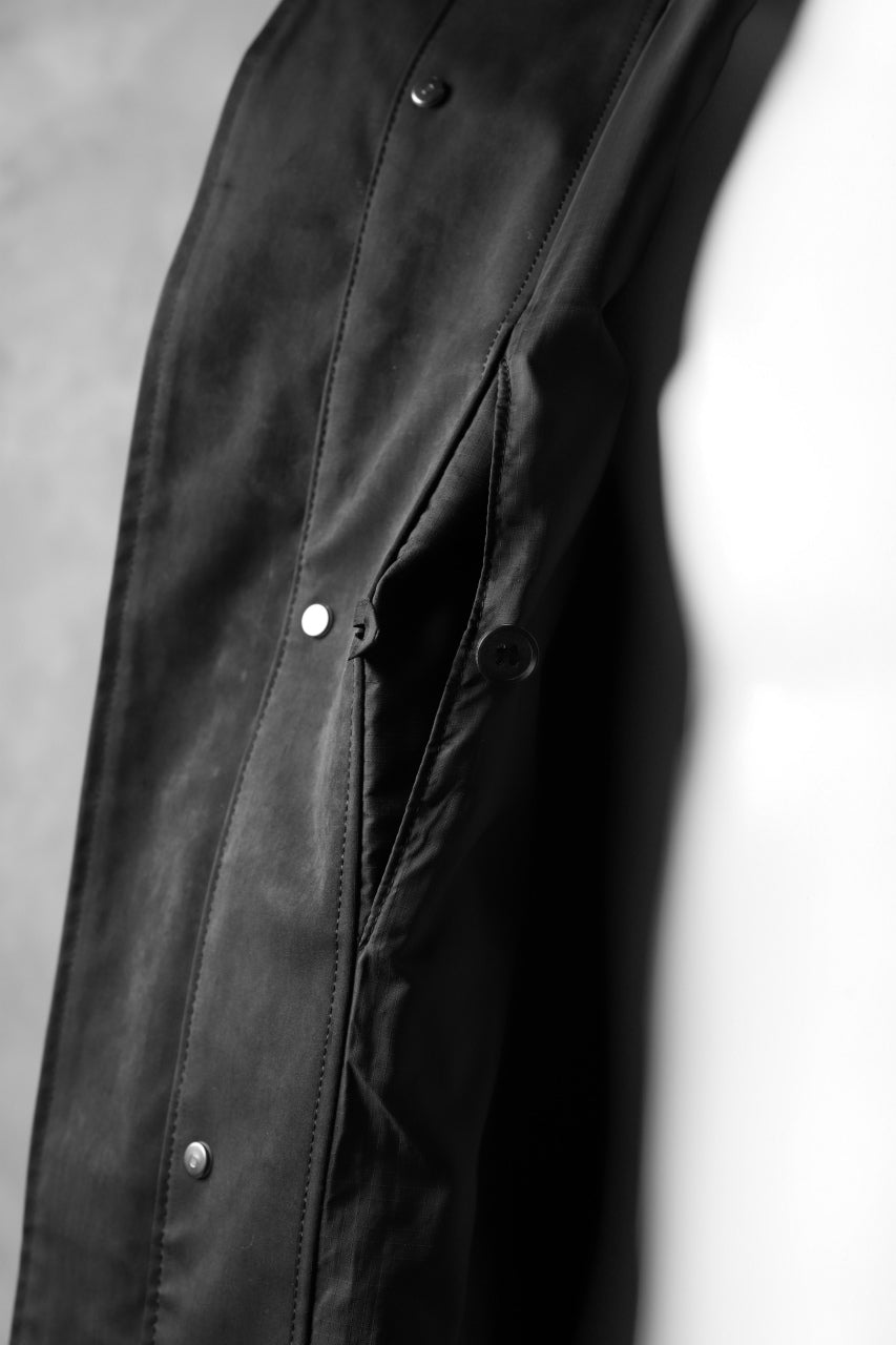 COLINA M-1948 HOOD PARKA COAT / HIGH DENSITY MILICLOTH (BLACK)の