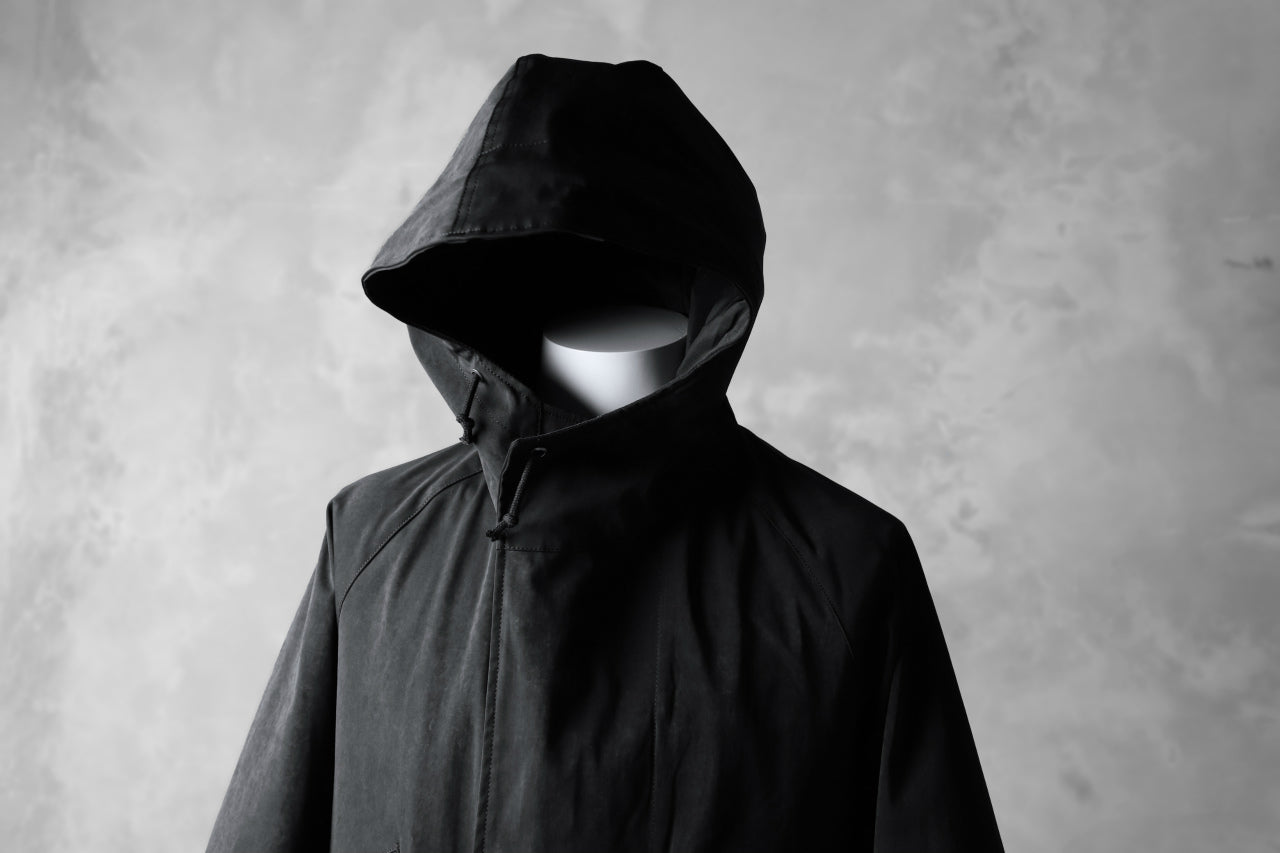 COLINA M-1948 HOOD PARKA COAT / HIGH DENSITY MILICLOTH (BLACK)の