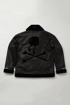 mastermind WORLD x ALPHA INDUSTRIES SYNTHETIC MOUTON HEAVY JACKET