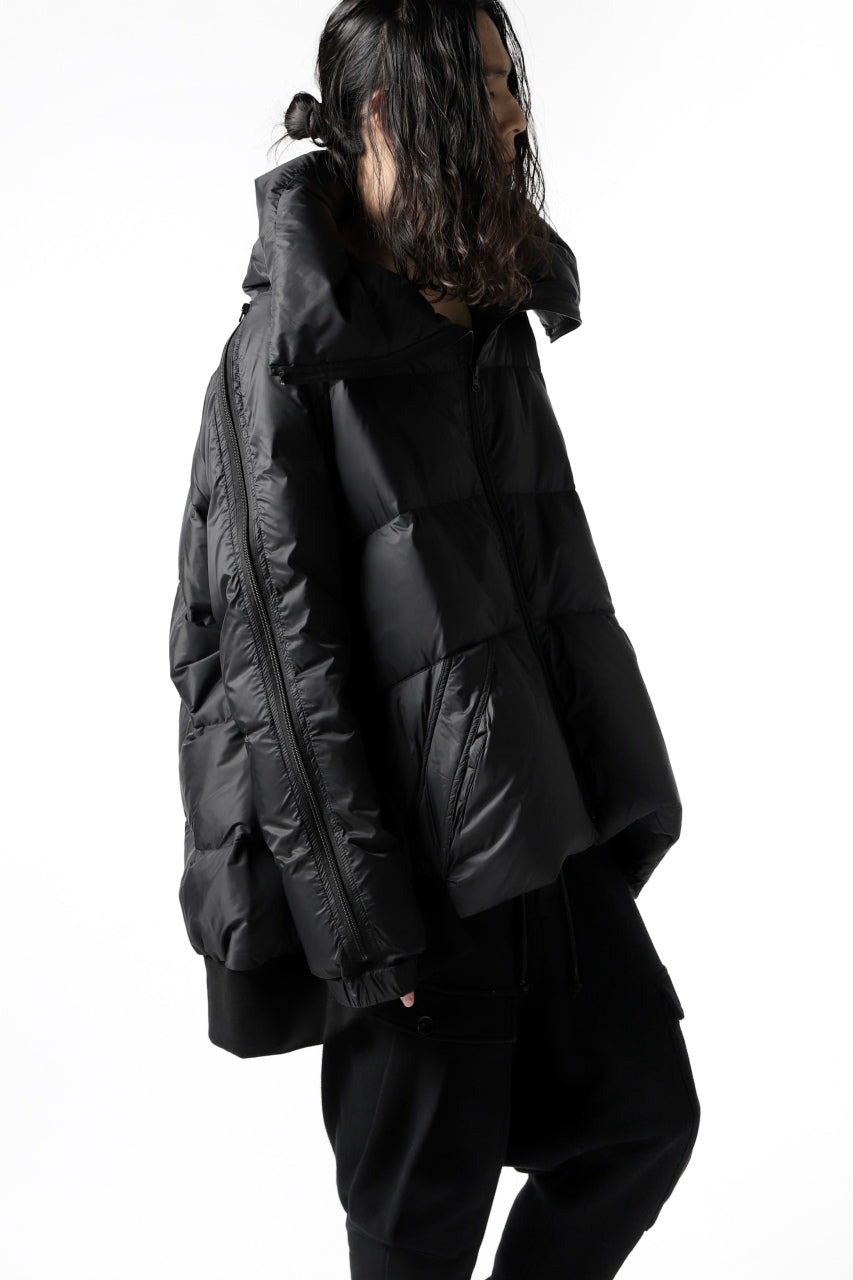 RUNDHOLZ HIGHNECK BOMBER JACKET / DOWN PADDING (BLACK)の商品ページ