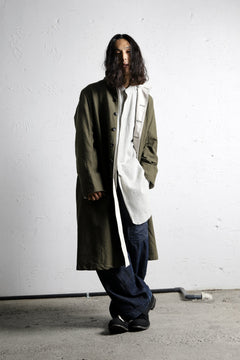 sus-sous medical coat / Vintage serge wool (KHAKI) – LOOM OSAKA