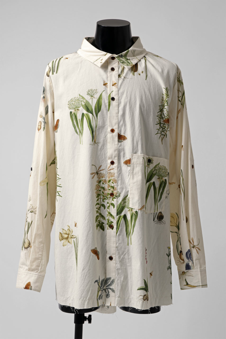 Aleksandr Manamis Tuck-Up Sleeve Shirt (EDEN)の商品ページ