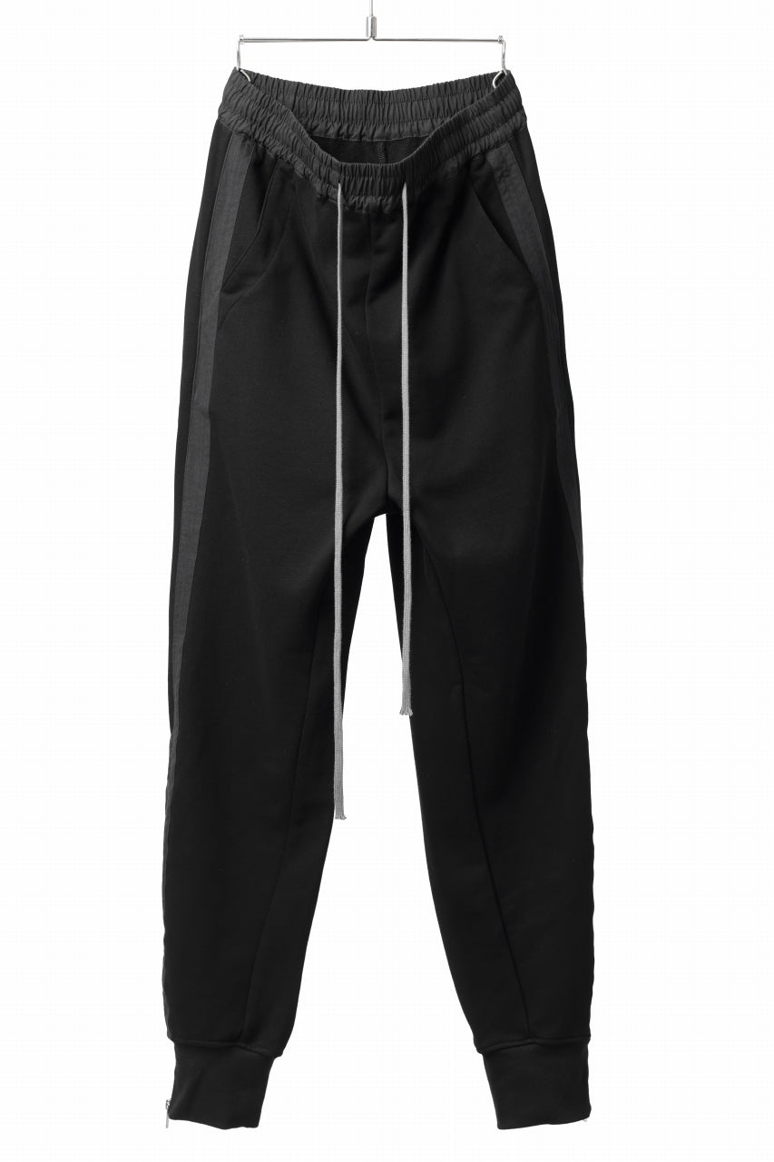 A.F ARTEFACT ZIPPER CUFF PANTS / COTTON SWEAT (BLACK)の商品ページ