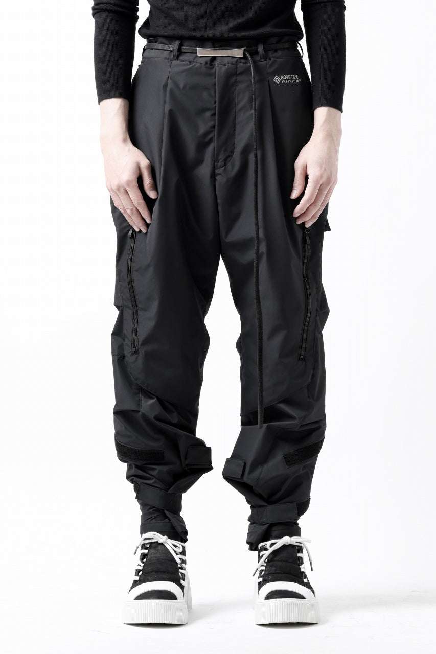 D-VEC x ALMOSTBLACK HIP FLAP POCKET TROUSERS / GORE-TEX INFINIUM