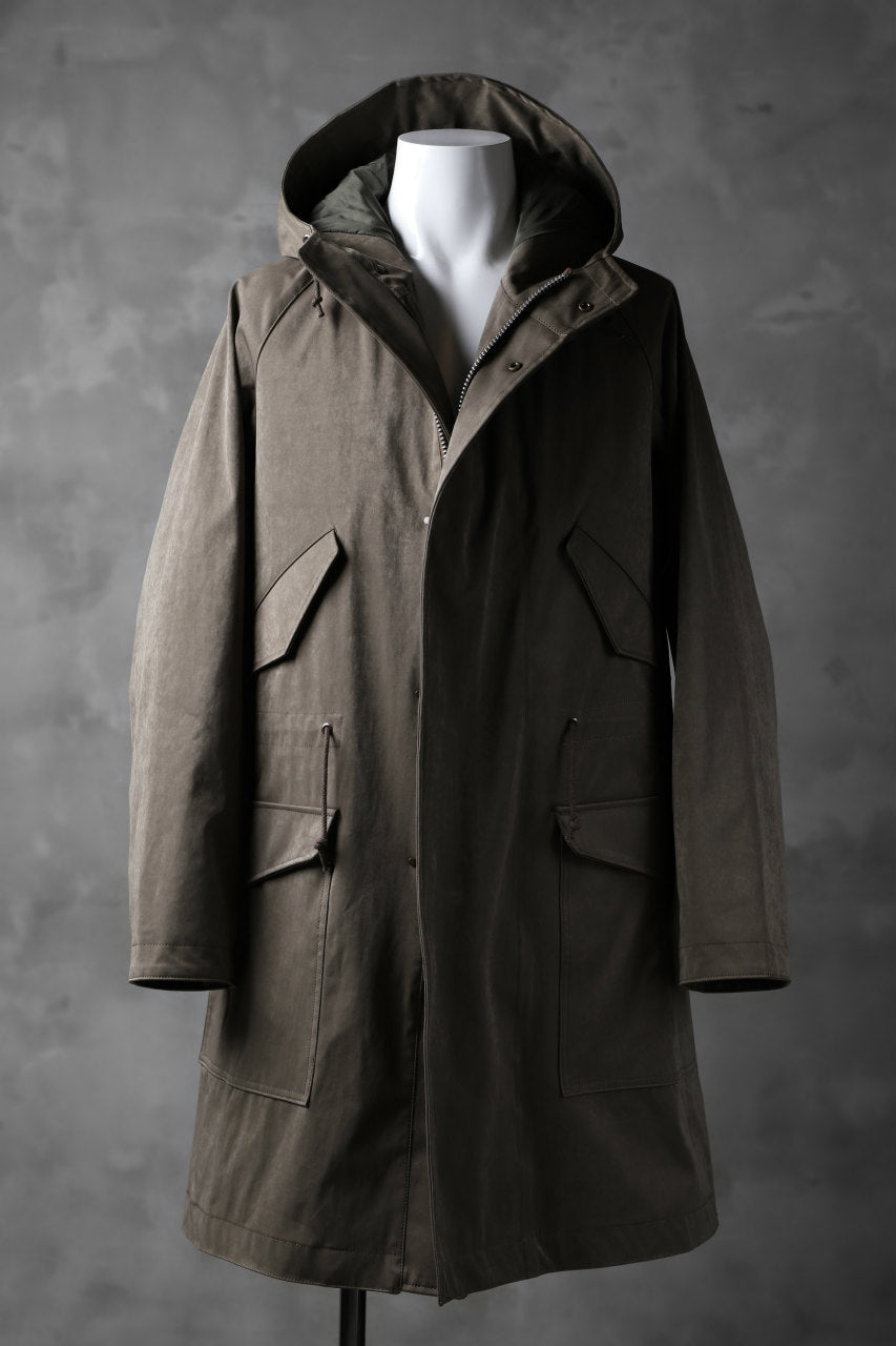 COLINA M-1948 HOOD PARKA COAT / HIGH DENSITY MILICLOTH (OLIVE)の