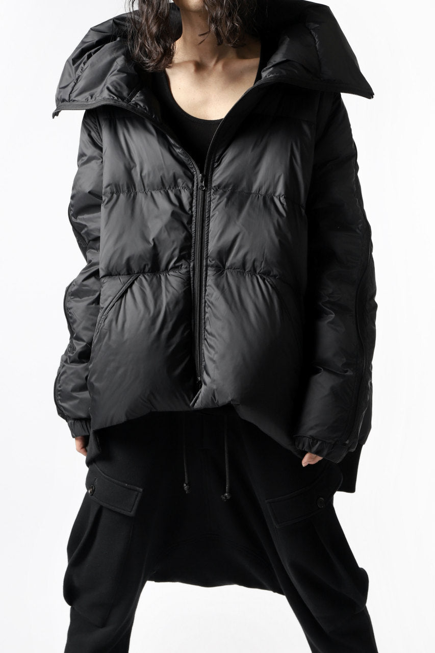 RUNDHOLZ HIGHNECK BOMBER JACKET / DOWN PADDING (BLACK)の商品ページ