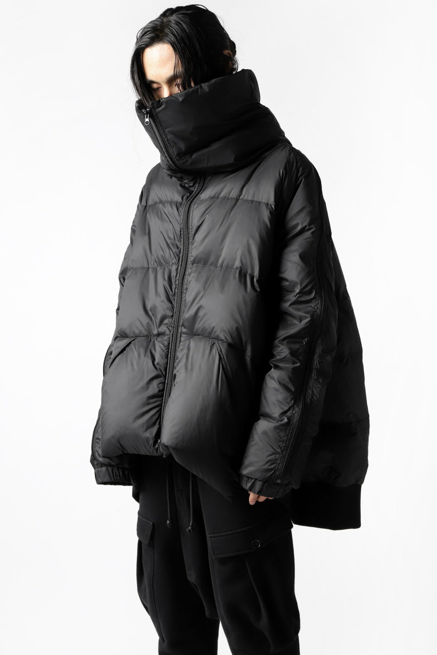 RUNDHOLZ HIGHNECK BOMBER JACKET / DOWN PADDING (BLACK)の商品ページ