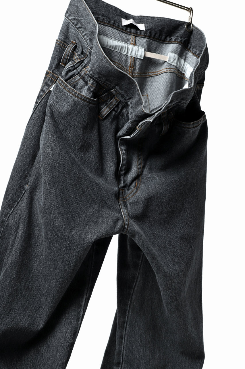 当店限定販売当店限定販売FACETASM SUPER BIG DENIM PANTS (BLACK