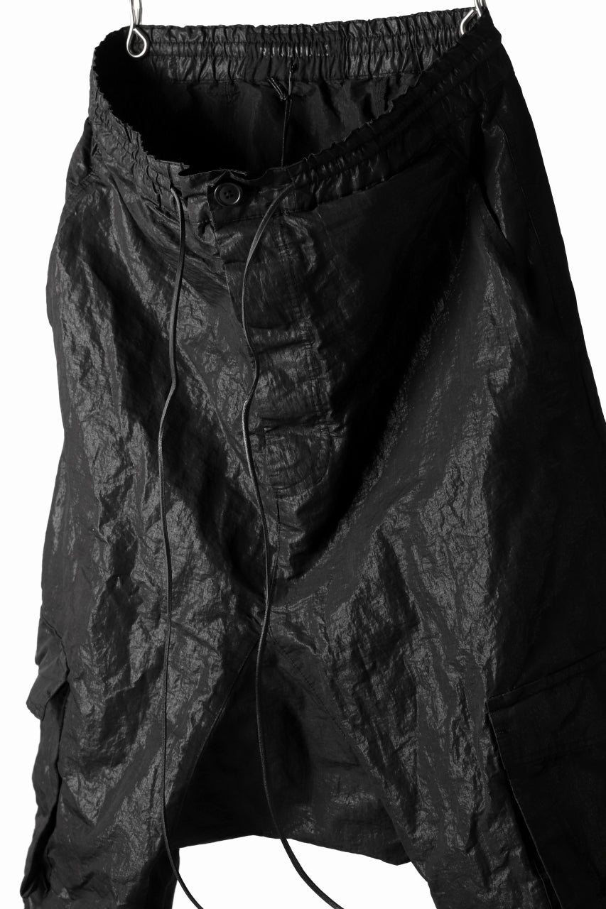 RUNDHOLZ DIP SARROUEL BOXER CARGO SPT / DYED C/PE-CLOTH (BLACK)
