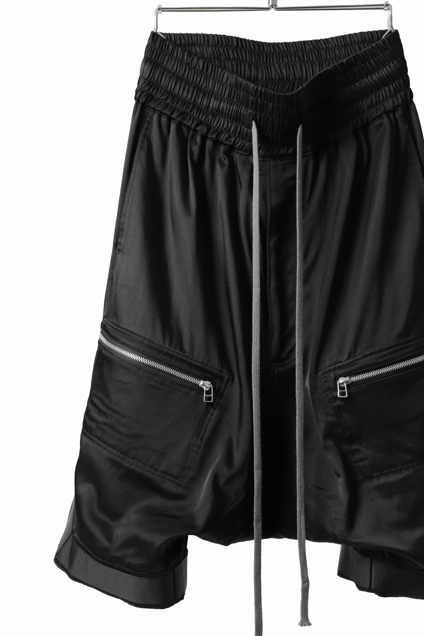 A.F ARTEFACT SAROUEL SHORT PANTS / LUXURY FABRIC (BLACK)の商品