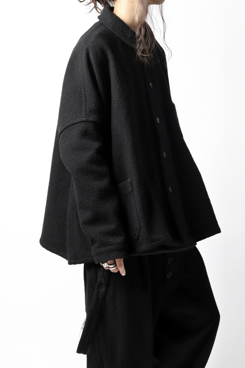 KLASICA CHEVAL WORK JACKET / WOOLxSILK BOLD DUNGAREES (BLACK)の商品ページ |  クラシカの通販 - LOOM OSAKA