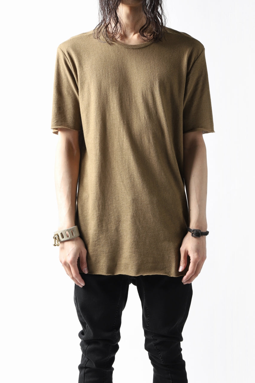 thomkrom CROSS BACK T-SHIRT (HONEY MTS426) for Man and Woman shop online |  LOOM ONLINE STORE – LOOM OSAKA