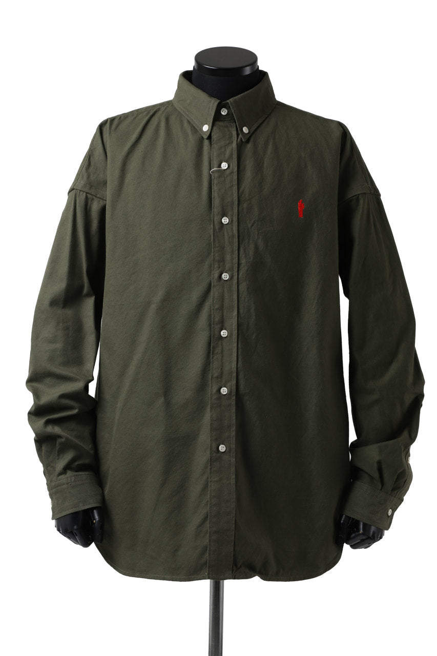 READYMADE OVERSIZE SHIRT (KHAKI GREEN / SIZE.2) – LOOM OSAKA