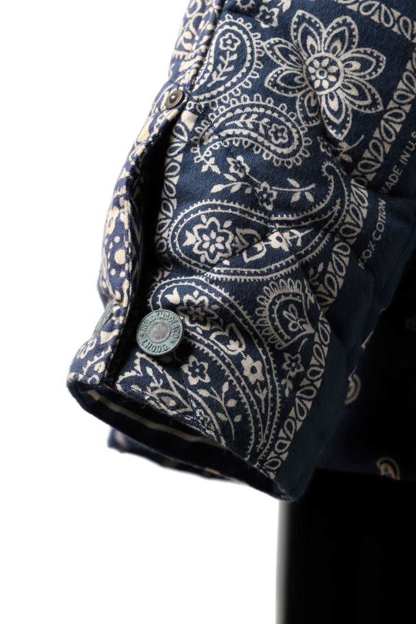 READYMADE QUILTED BANDANA BURN COAT (NAVY) – LOOM OSAKA