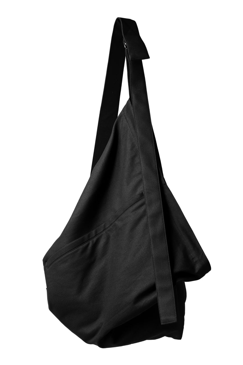 discord Yohji Yamamoto SOFT CALF SHRINK LEATHER BACK PACK (BLACK