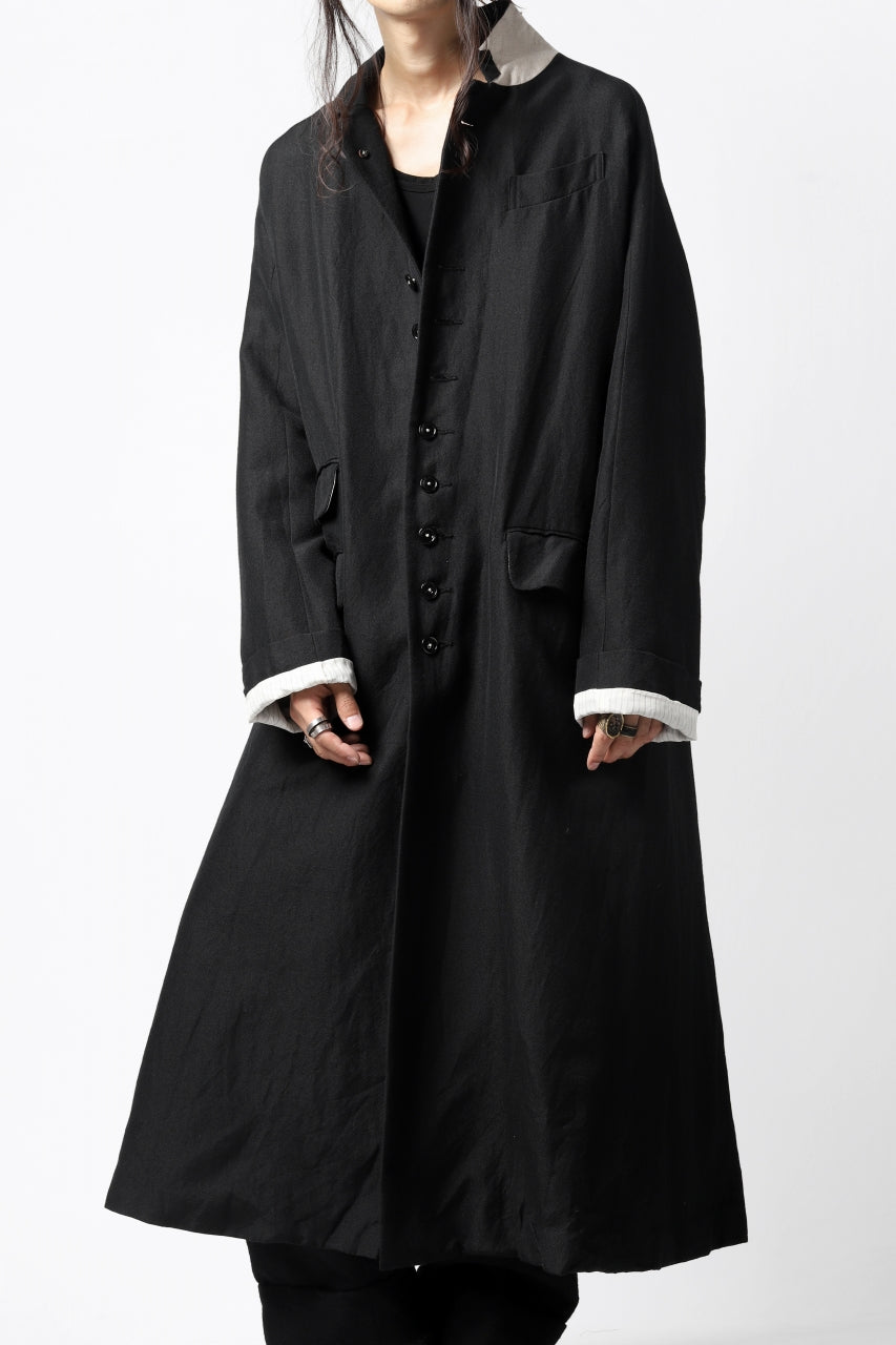 KLASICA REX CHRONO CLASSIC LONG COAT / SERGE WOOL&RAMIE (IRON)の商品ページ ...