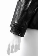 画像をギャラリービューアに読み込む, ierib exclusive peat zipper jacket  / smooth horse leather (BLACK)