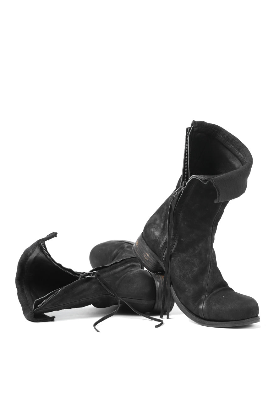 Load image into Gallery viewer, Portaille exclusive PL20 Layered Zip Boots (BANDOLERO / BLACK)