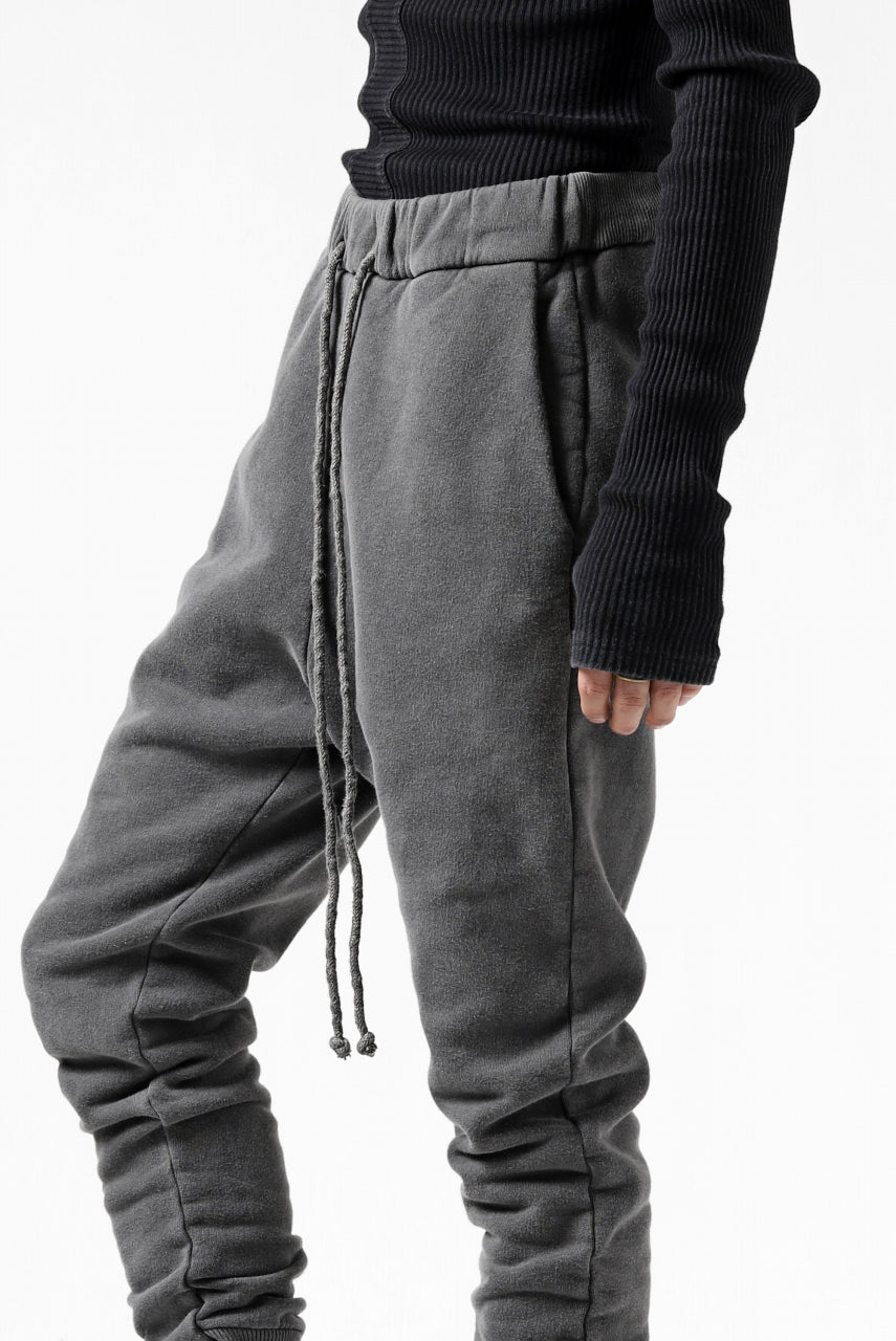 daub DYEING JOG-PANTS / COTTON FLEECY (GREY)の商品ページ | ドーブ