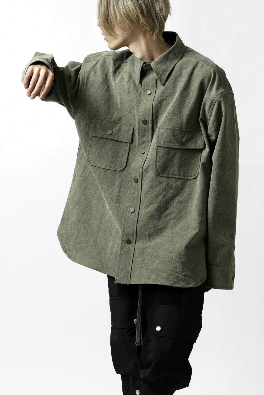 READYMADE OVERSIZE SHIRT (KHAKI GREEN #A) - レディメイドの公式通販