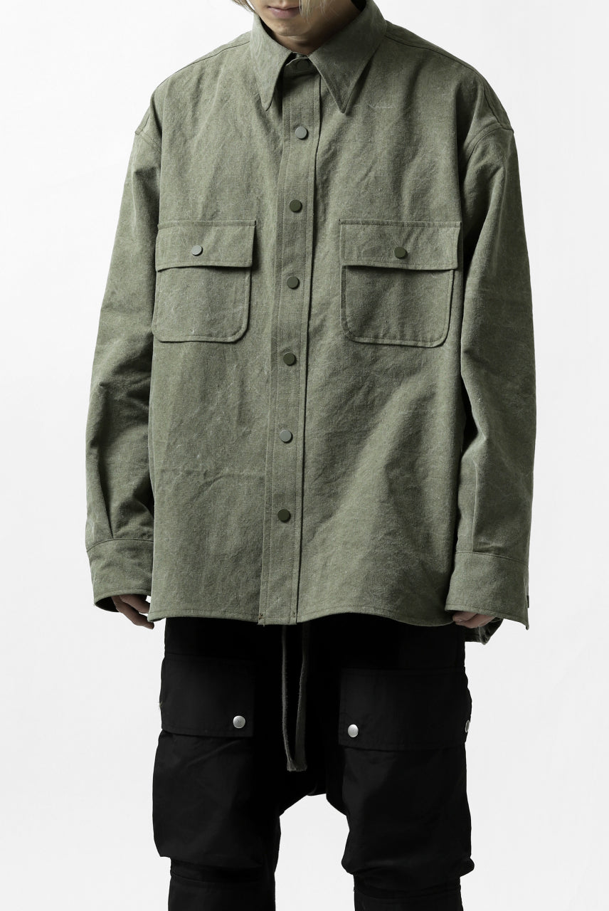 READYMADE OVERSIZE SHIRT (KHAKI GREEN #A) - レディメイドの公式通販