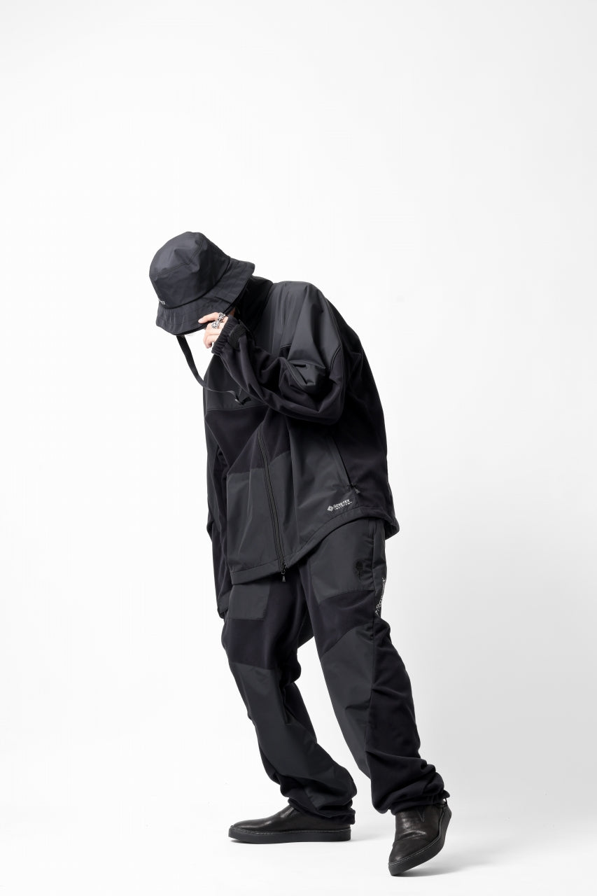 D-VEC x ALMOSTBLACK SHIRT JACKET / GORE-TEX INFINIUM 2L (BLACK)の