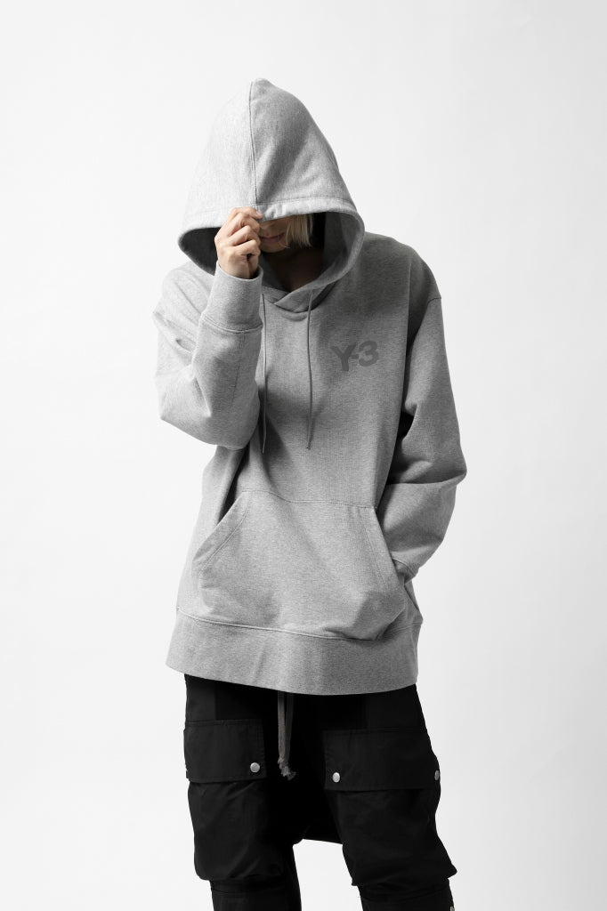 Y-3 Yohji Yamamoto CLASSIC CHEST LOGO HOODIE PARKA / FRENCH TERRY