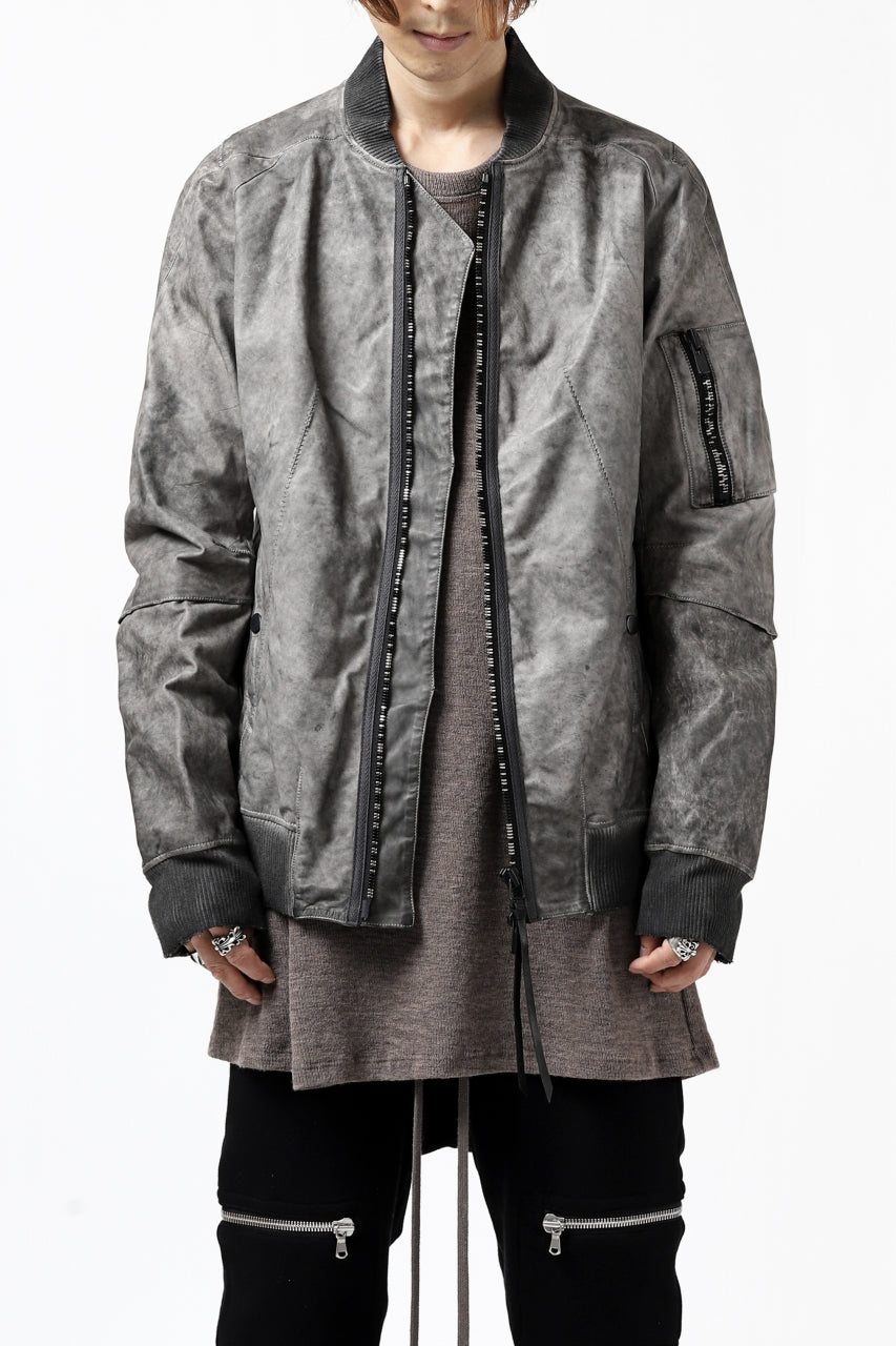 定価15万】 A.F Artefact × d.hygen レザーブルゾン-