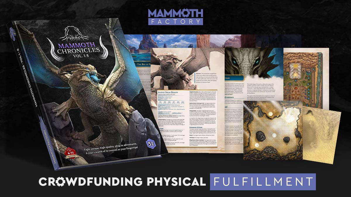 Mammoth Chronicles - Vol. 1-8 - Crowdfunding Rewards