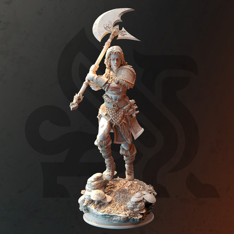 Human Wolf Totem Barbarian - Ariana Grey - DM Stash - Miniatures by ...