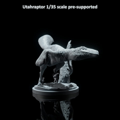 Deinosuchus walking - pre-supported 3D model 3D printable