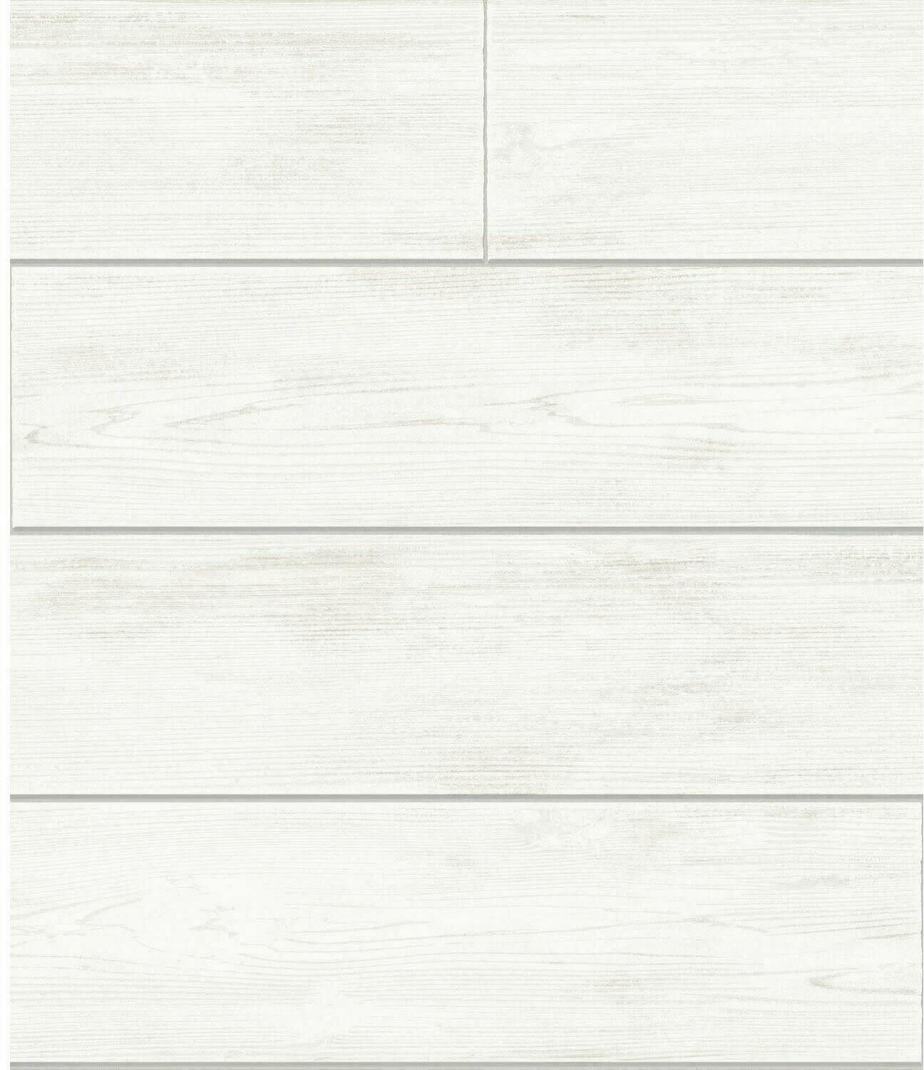 Magnolia Home Joanna Gaines Off White Shiplap Wood On Sure Strip Wallp All 4 Walls Wallpaper