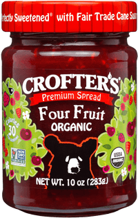 Crofter's Four Fruit Premium Spread 10 oz