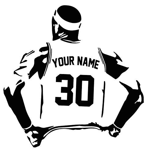 Personalized Custom Basketball Player Wall Decal - Choose Your Name ...