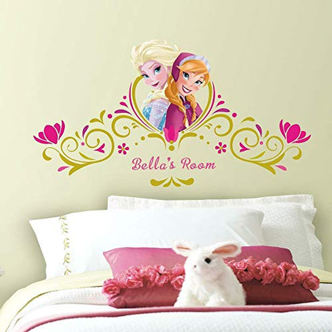 Disney Frozen Springtime Custom Headboard Peel And Stick Giant Wall Decals