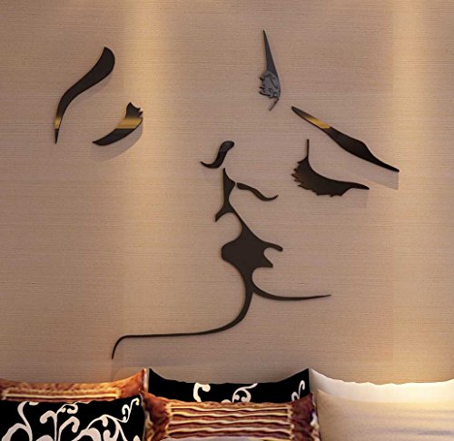 3D Kiss Wall Murals for Living Room Bedroom Sofa Backdrop Tv Wall Back |  