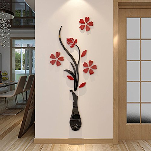 Hermione Baby 3D Vase Wall Murals for Living Room Bedroom Sofa Backdro |  