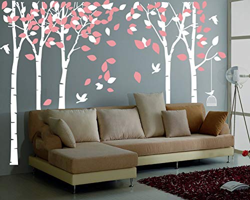 family tree wall stencil