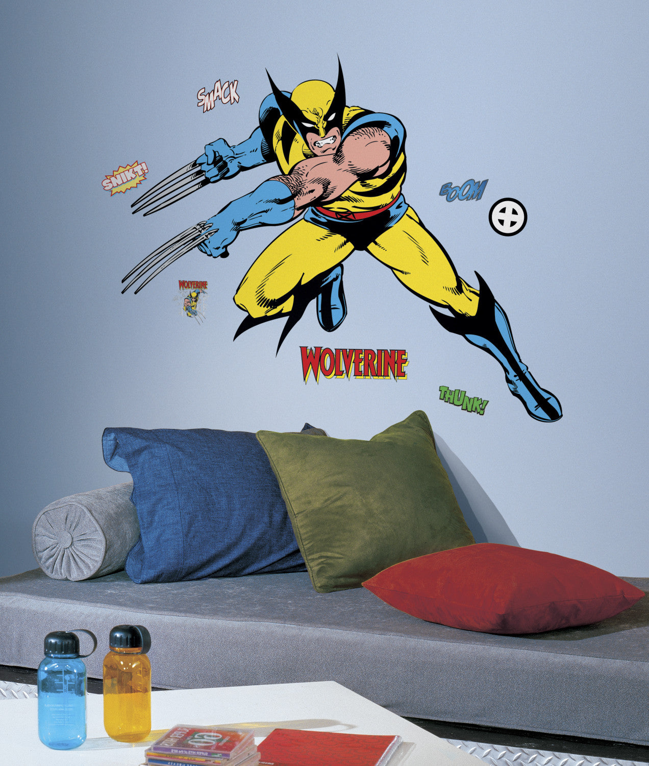 Marvel Classic Wolverine Peel and Stick Giant Wall Decals | WallDecals.com