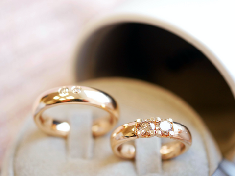 Unique wedding rings - BOLOU