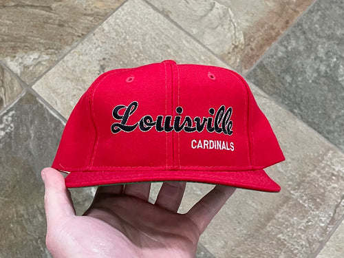 Vintage Louisville Cardinals DeLong Snapback College Hat