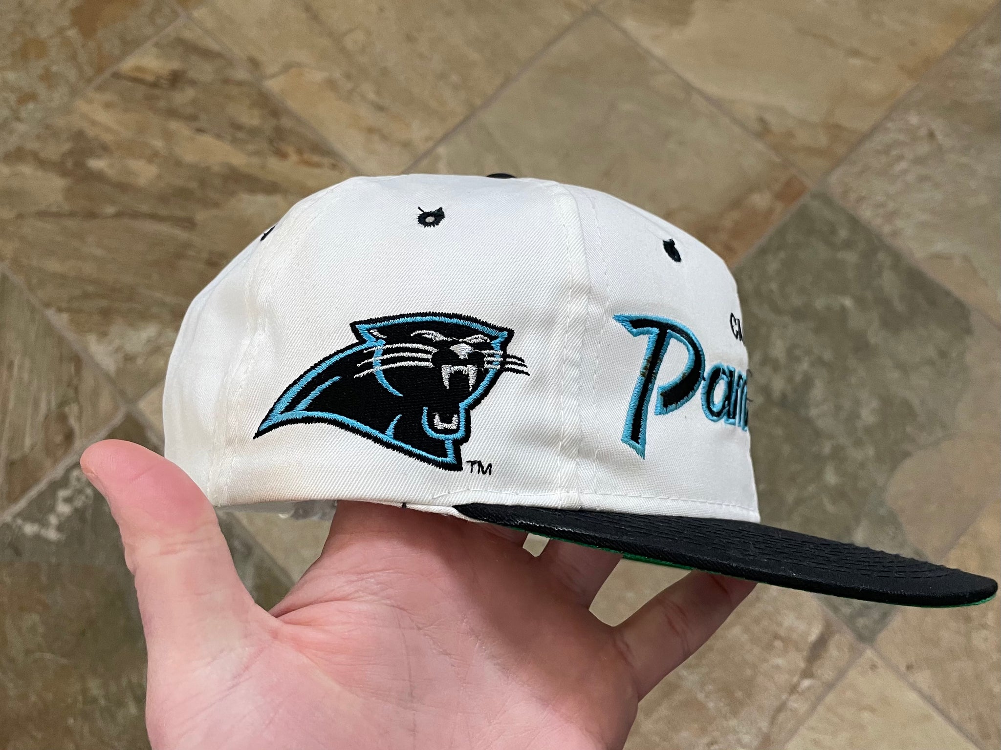 90’s Carolina Panthers Drew Pearson NFL Snapback Hat