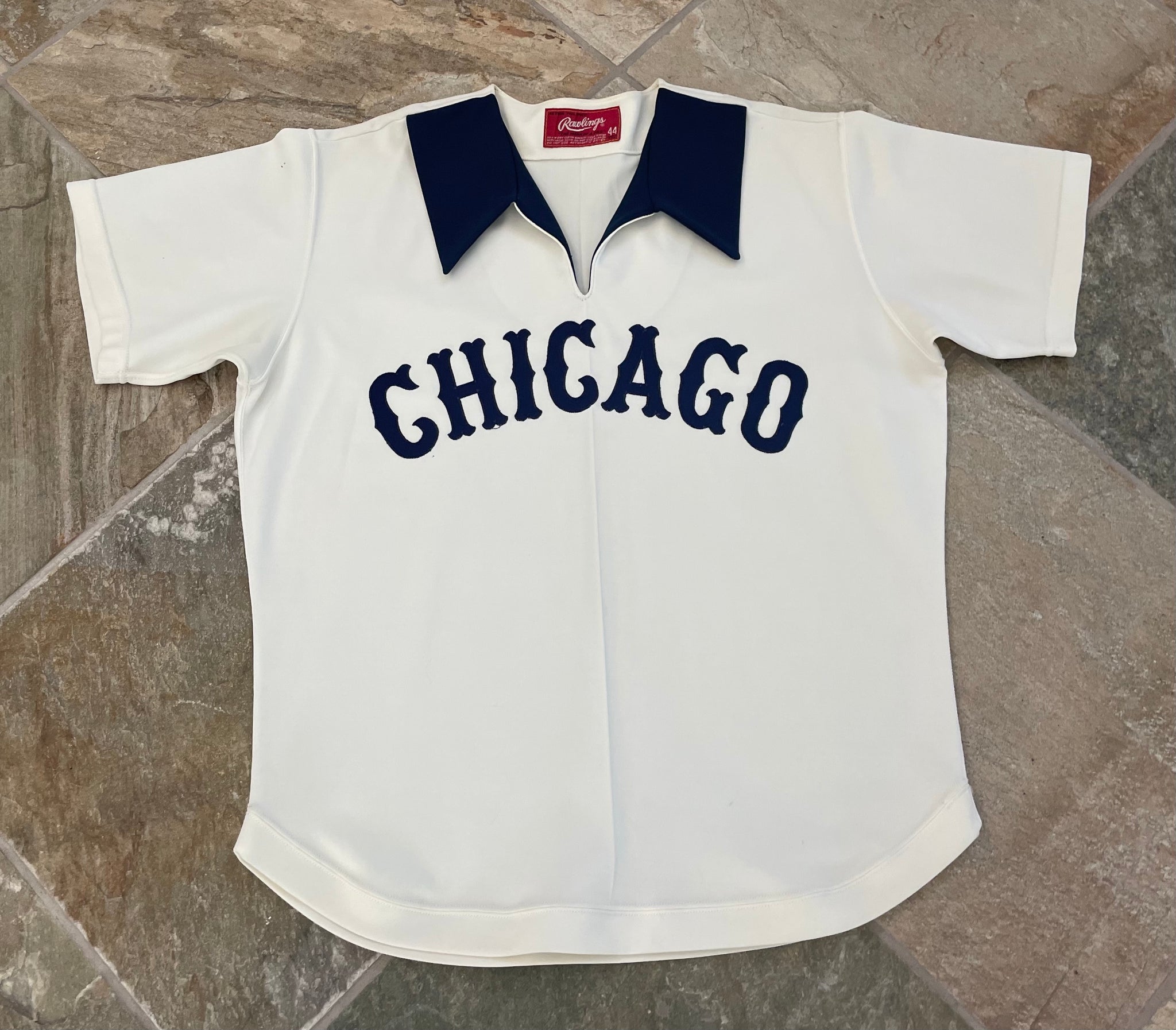 white sox collared jersey